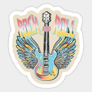 rock guitar Sticker